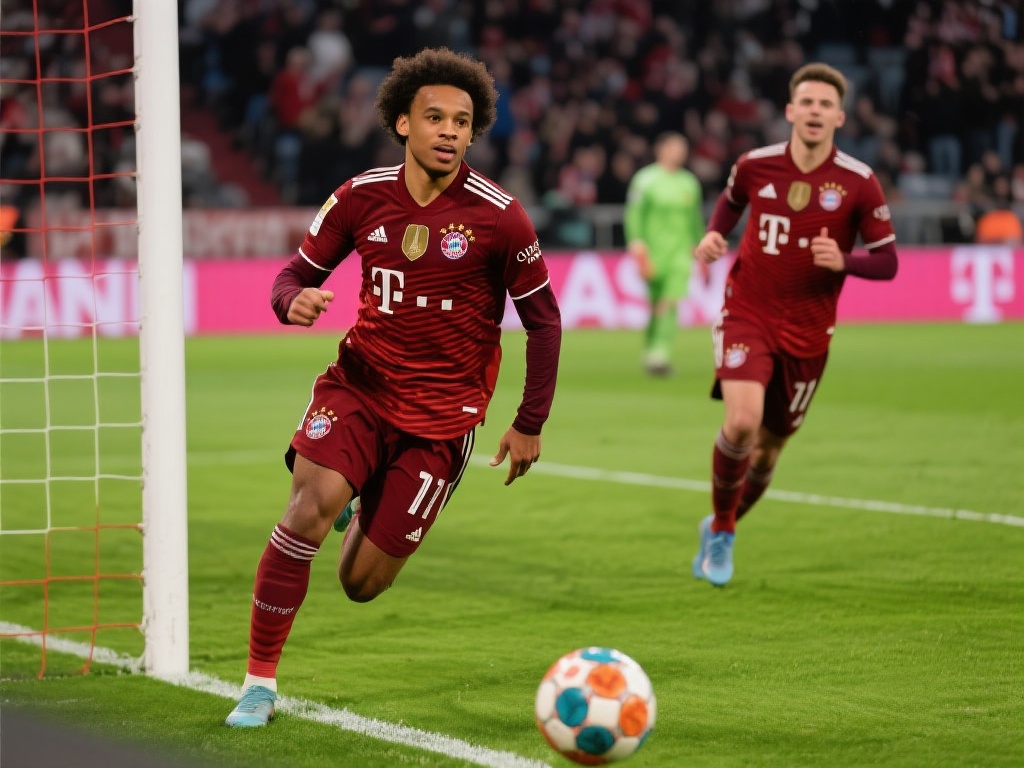 德甲激战：萨内双响凯恩传射助拜仁3-2力克圣保利